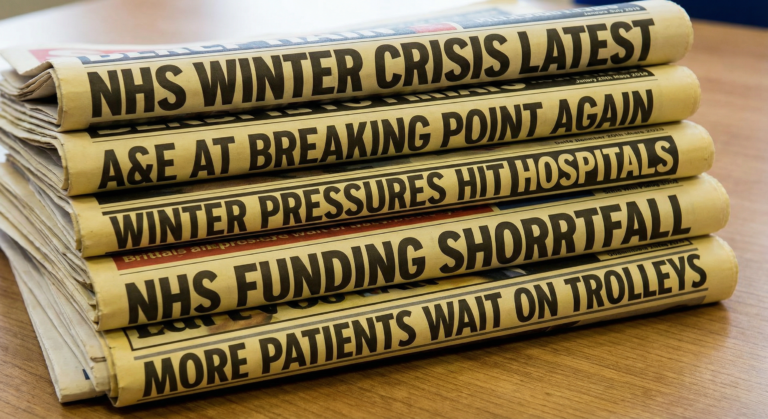 gemini 3 pro image preview 2k (nano banana pro) a repeated newspaper h