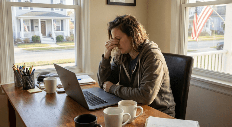 gemini 3 pro image preview 2k a tired 30s work from